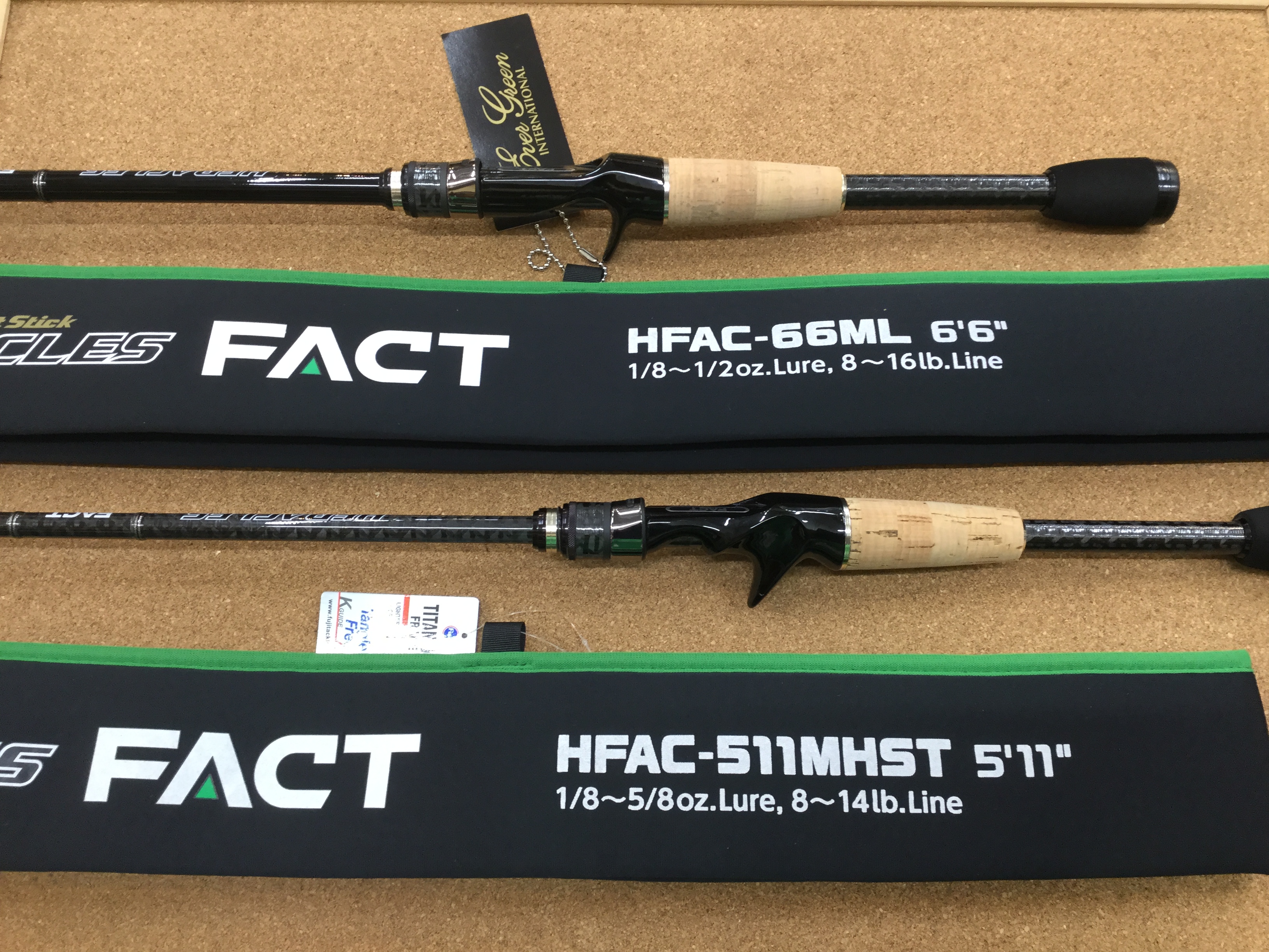 エバーグリーン　FACT ファクト　HFAC-66ML 美品