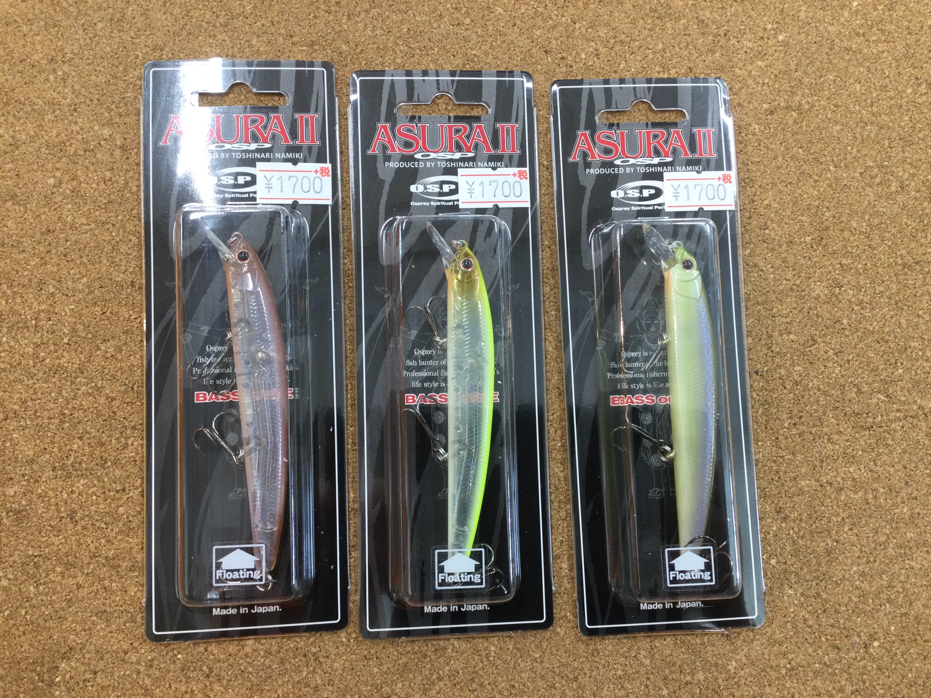 葛の葉店 新製品入荷情報 第２弾 ｏ S P ブリッツｄｒ ブリッツｅｘｄｒ ハイカットｄｒ フローティングモデル アシュラ フローティングモデル ドライブシャッド ドライブビーバー ｏｓｐフック スクラム ３ｄステッカー が入荷いたしました