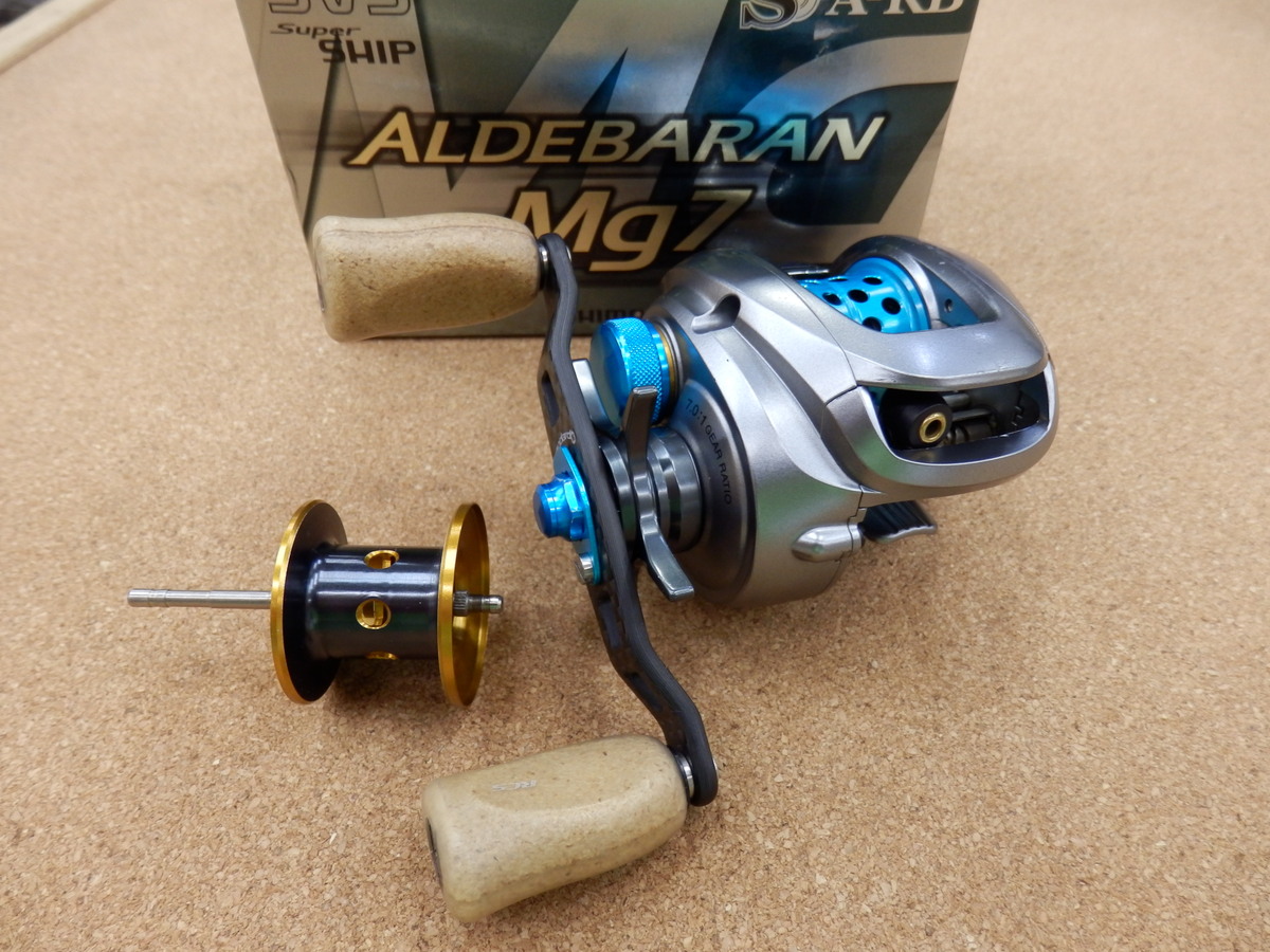 日本最大級 本日限定値引 Shimano シマノ 09アルデバラン Mg7 ベイトフィネス 100 本物保証