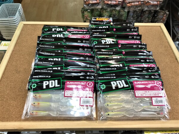 狭山店【製品入荷情報】第２弾！「ティムコ　ＰＤＬ　スーパーホバリングフィッシュ３インチ（大人気のチャートカラー２色再入荷）＆イマカツ　スキニーイールクローラー４インチ（三原ミミズ再入荷）などが、入荷しました！」（狭山店）サムネイル