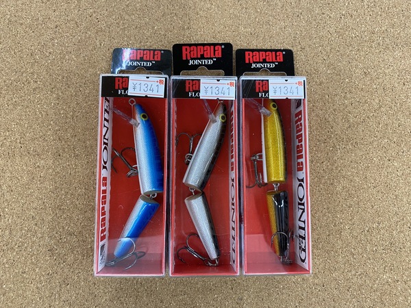 滋賀守山店　新製品入荷情報　ラパラ  フローティングジョインテッド11　シャッドダンサー07　Xラップ6　カウントダウンエリート　シャドウラップファットジャック　入荷致しました。サムネイル