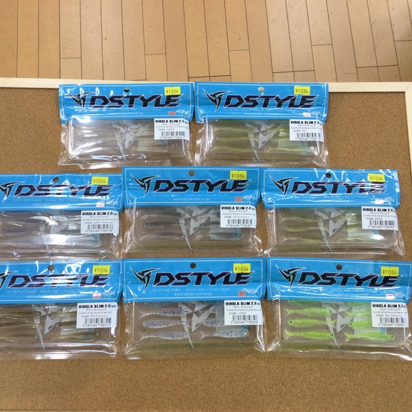 葛の葉店【新製品入荷情報】「ディスタイル ヴィローラスリム２.５インチ、Ｄスイマー＃３/８、１/２、５/８ｏｚ、ヴィローラ４インチ、カラビナピンオンリール、 ロッドベルト」が入荷いたしました！（葛の葉店）サムネイル