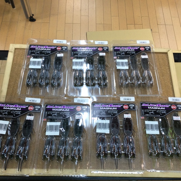 葛の葉店【新製品入荷情報】「O.S.P ドライブビーバーマグナム、マイラーミノー ３.５インチ＆２.５インチ、ドゥルガ７３ＳＰ、オーバーリアル６３ウェイク、Iウェーバー６０SSS、ブリッツ」が入荷いたしました！（葛の葉店）サムネイル