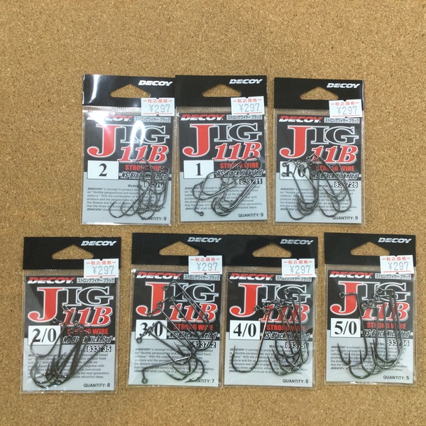 葛の葉店【新製品入荷情報☆第３弾☆】「デコイ JIG11Bストロングワイヤー、チューニングチューブ、ペイフォワード ワンエイトＭＲ、DUO ○ドラッグメタルキャスト ○五目ショアジグサビキ」が入荷いたしました！（葛の葉店）サムネイル