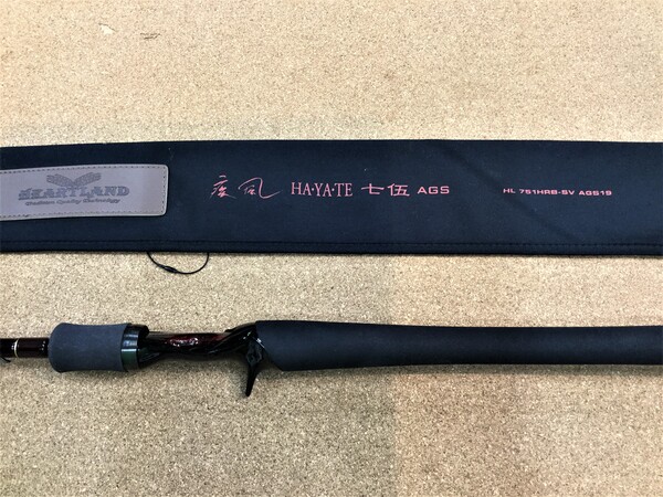 狭山店　本日の釣具買取商品　第６弾！「ダイワ　ハートランド　７５１ＨＲＢ-ＳＶ　ＡＧＳ１９　疾風七伍　ＡＧＳ＆ダイワ　ＳＴＥＥＺ　キングバイパーなどが、買取入荷しました！」（狭山店）サムネイル