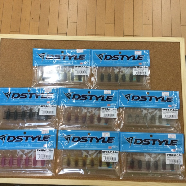 葛の葉店【新製品入荷情報☆第２弾☆】「ディスタイル ○ＳＶＳＢＪｒ．１.５インチ、○ブルーノシャッドテール３.４インチ、○レゼルブ（新色）」が入荷いたしました！（葛の葉店）サムネイル