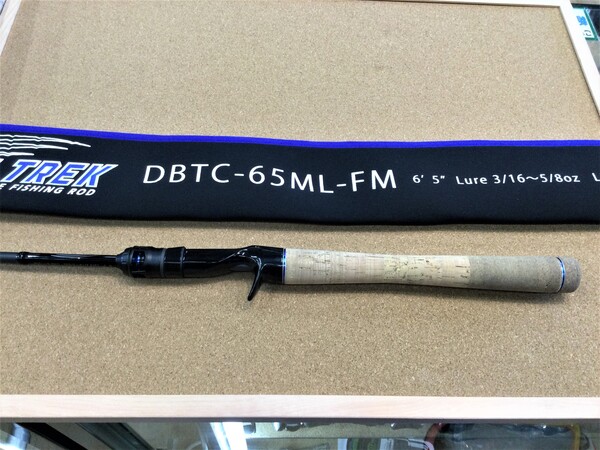狭山店　本日の釣具買取商品　第３弾！「ディスタイル　ブルートレック　ＤＢＴＣ-６５ＭＬｰＦＭ（美品）＆アブガルシア　ファンタジスタＤＥＥＺ　ＮＦＣ-６６Ｌ+　スーパーベイトフィネス２（美品）などが、買取入荷しました！」（狭山店）サムネイル