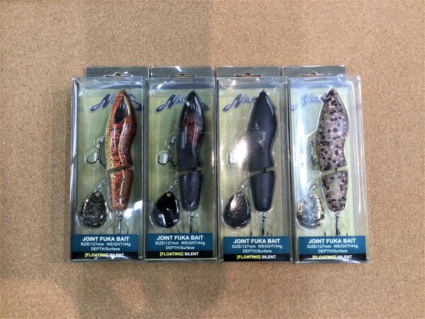 狭山店【新製品入荷情報】第２弾！「ノリーズ　ジョイントフカベイト（４色再入荷）＆オーバスライブ　バブルバック（新色３色入荷）などが、入荷しました！」（狭山店）サムネイル