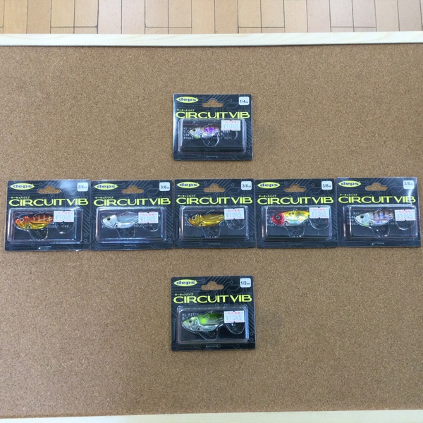 葛の葉店【製品入荷情報】「ｄｅｐｓ サーキットバイブ ＃１/４、３/８、１/２ｏｚ（再入荷）」が入荷いたしました！（葛の葉店）サムネイル