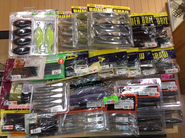 【最新釣具買取情報】「大人気メーカーワーム多数！」買取り入荷致しました。（つりどうぐ一休　葛の葉店）サムネイル