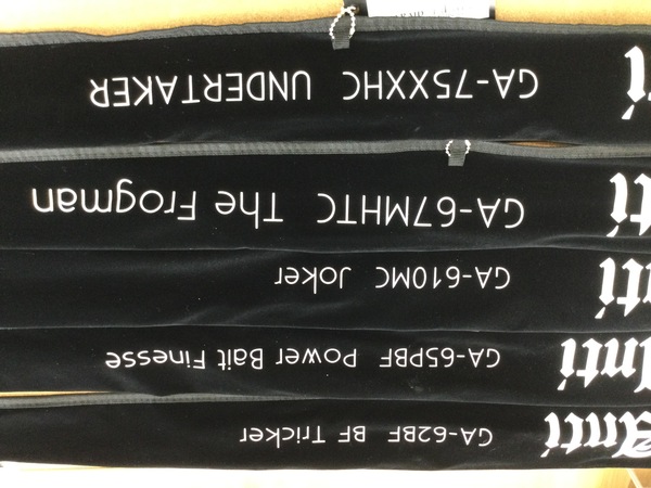 狭山店【新製品入荷情報】「レイドジャパン　グラディエーター・アンチ　〇ＧＡｰ６２ＢＦ　ＢＦトリッカー〇ＧＡｰ６５ＰＢＦ　パワーベイトフィネス　〇ＧＡｰ６１０ＭＣ　ジョーカー　〇ＧＡｰ６７ＭＨＴＣ　フロッグマン（大人気！）　〇ＧＡｰ７０ＨＳｰＳＴ　パワーノーズ　〇ＧＡｰ６３ＬＳ　ディフェンダー　〇ＧＡｰ７０ＨＳｰＳＴ　パワーノーズ　などが、入荷しました！」（狭山店）サムネイル