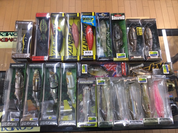 【最新釣具買取情報☆第４弾☆】「人気メーカービッグベイト多数！」買取り入荷致しました。（つりどうぐ一休　葛の葉店）サムネイル