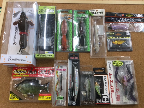 【最新釣具買取情報☆第２弾☆】「大人気メーカールアーを多数」買取り入荷致しました。（つりどうぐ一休　葛の葉店）サムネイル