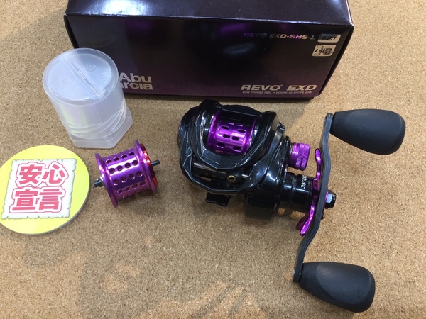 【最新釣具買取情報】「アブガルシア ○ＲＥＶＯ　ＥＸＤ－ＳＨＳ－Ｌ、○ＲＥＶＯ　ＤＥＥＺ８－Ｌ、○ブラックＭＡＸ　ＢＭＡＸ３、○ロキサーニ２５００ＳＨ」買取り入荷致しました。（つりどうぐ一休　葛の葉店）サムネイル