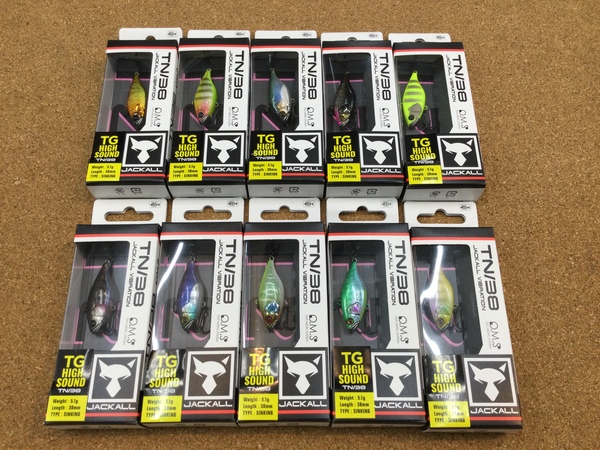 狭山店【新製品入荷情報】「ジャッカル　ＴＮ／３８（新製品・１０色新入荷）が、入荷しました！」（狭山店）サムネイル