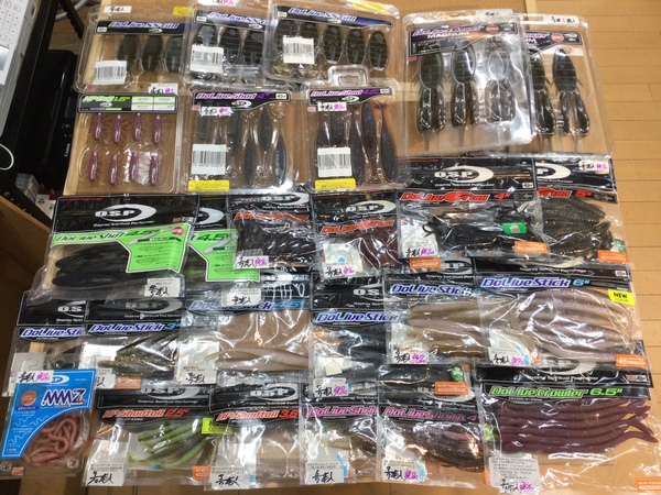 【最新釣具買取情報】「人気メーカーＯＳＰのワームを多数！！」買取り入荷致しました。（つりどうぐ一休　葛の葉店）サムネイル