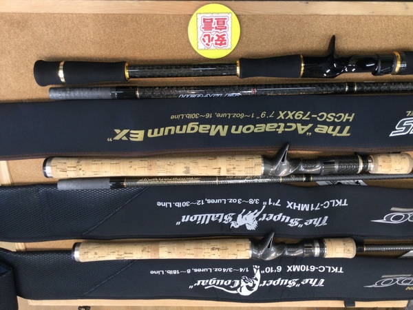 狭山店　本日の釣具買取商品！「エバーグリーン　カレイド　〇ＴＫＬＣｰ６１０Ｍ　スーパークーガー　〇ＴＫＬＣｰ７１ＭＨ　スーパースタリオン＆エバーグリーン　ヘラクレス　ＨＣＳＣｰ７９ＸＸ　アクテオンマグナムＥＸなどが、買取入荷しました！」（狭山店）サムネイル