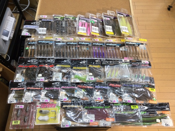 【最新釣具買取情報】「人気メーカーＯＳＰのワーム多数！」買取り入荷致しました。（つりどうぐ一休　葛の葉店）サムネイル