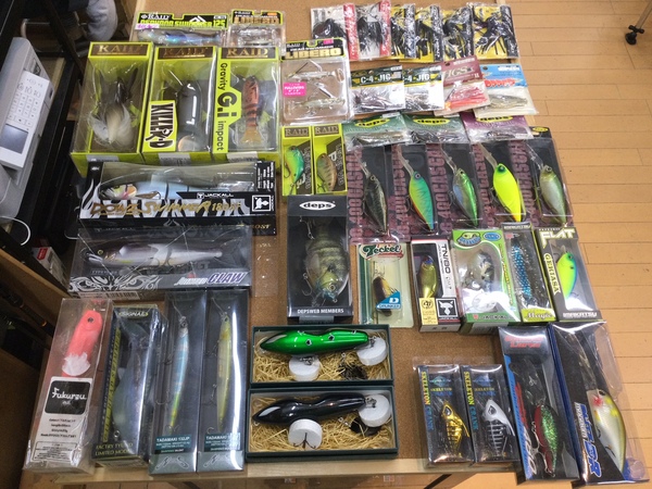 【最新釣具買取情報】「大人気メーカーのルアー多数！」買取り入荷致しました。（つりどうぐ一休　葛の葉店）サムネイル