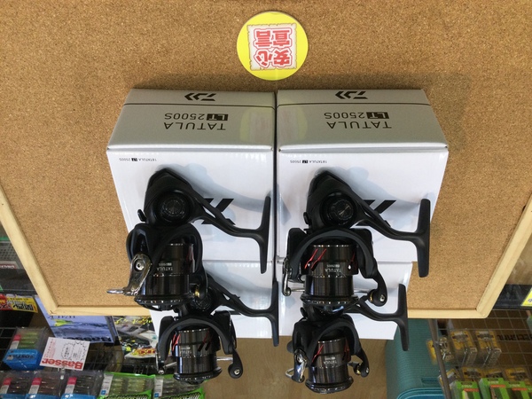 狭山店　本日の釣具買取商品！「ダイワ　１８ＴＡＴＵＬＡ　ＬＴ　２５００Ｓ（４台）などが、買取入荷しました！」（狭山店）サムネイル