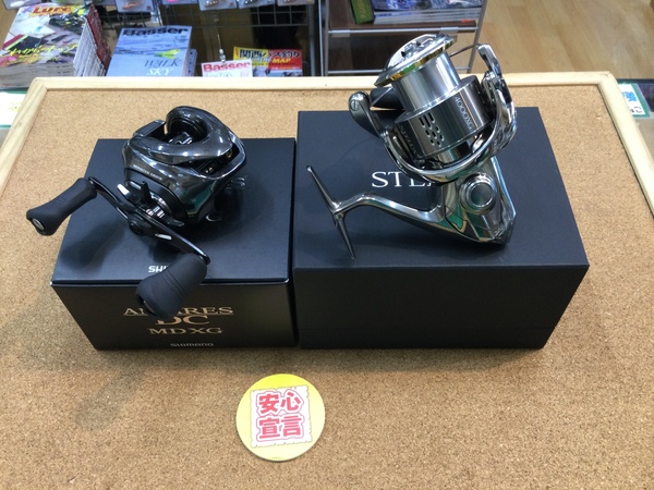 狭山店　本日の釣具買取商品！「シマノ　〇１８アンタレスＤＣ　ＭＤ　ＸＧ（右・極上品）〇１８ステラ　４０００ＸＧ（極上品）などが、買取入荷しました！」（狭山店）サムネイル