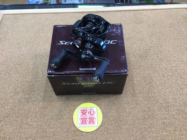 狭山店　本日の釣具買取商品！「シマノ　１７スコーピオンＤＣ　１００が、買取入荷しました！」（狭山店）サムネイル