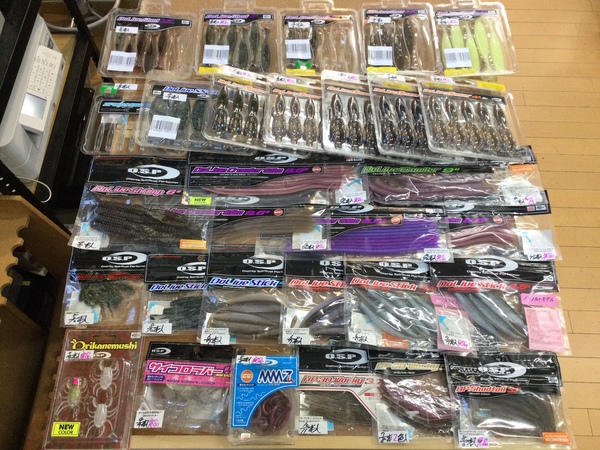 【最新釣具買取情報】「人気メーカーＯＳＰのワーム多数！」買取り入荷致しました。（つりどうぐ一休　葛の葉店）サムネイル