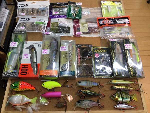 【最新釣具買取情報☆第４弾☆】「人気メーカーのルアー＆ワーム多数！」買取り入荷致しました。（つりどうぐ一休　葛の葉店）サムネイル