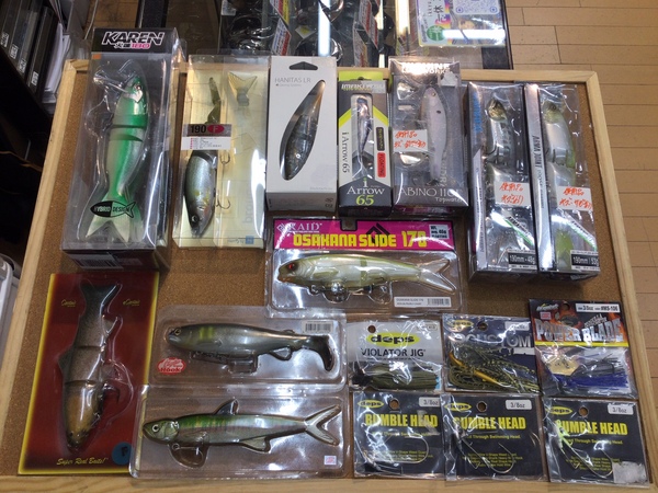 【最新釣具買取情報】「人気メーカーのルアー多数！」買取り入荷致しました。（つりどうぐ一休　葛の葉店）サムネイル