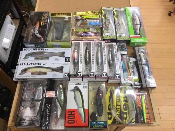 【最新釣具買取情報☆第４弾☆】「人気メーカーのルアー多数！」買取り入荷致しました。（つりどうぐ一休　葛の葉店）サムネイル