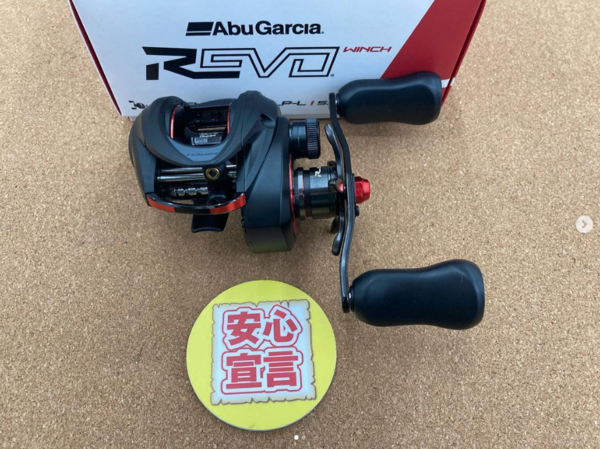 滋賀守山店　中古釣具買取入荷　  アブガルシア 　レボ5ウインチLP-L　スパイクLP-HG L　　買取入荷しました。サムネイル