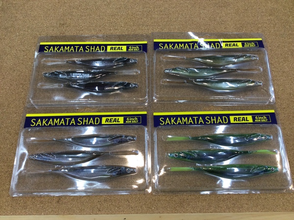 狭山店【製品入荷情報】第２弾！「ｄｅｐｓ　サカマタシャッド６インチ・リアル（４色久々の入荷）が、入荷しました！」（狭山店）サムネイル