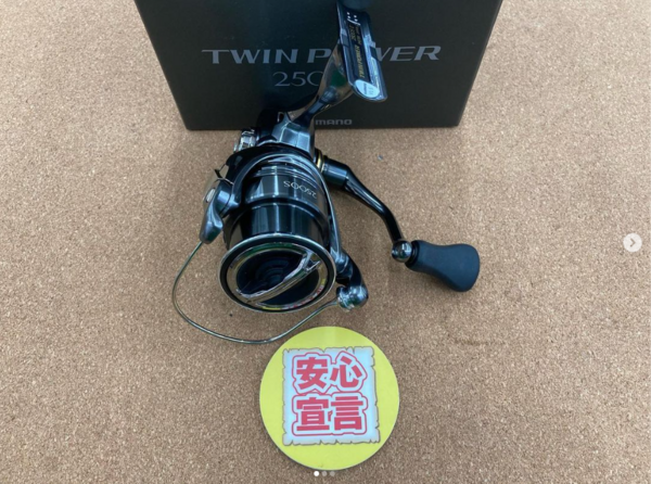 滋賀守山店　中古釣具買取入荷　・シマノ　 24ツインパワー2500S  ・次元 　ヴェリファイン  ・バニーウォーク 　BW-0220F 　買取入荷しました。サムネイル