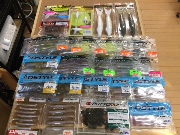 【最新釣具買取情報】「人気メーカーのワーム多数！」買取り入荷致しました。（つりどうぐ一休　葛の葉店）サムネイル