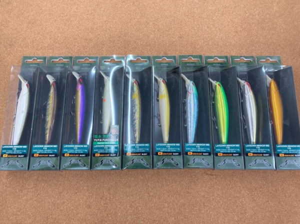 滋賀守山店　新製品入荷情報　 ・ノリーズ 　レイダウンミノーMID110HF　入荷致しました。サムネイル