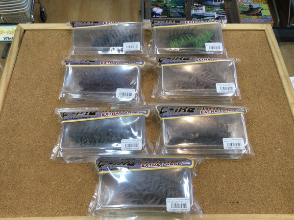 狭山店【新製品入荷情報】第３弾！「ハイドアップ　〇コイケシュリンプ・エキストララージ（新製品・７色新入荷）〇コイケシュリンプ・ミディアム（新製品・６色新入荷）などが、入荷しました！」（狭山店）サムネイル