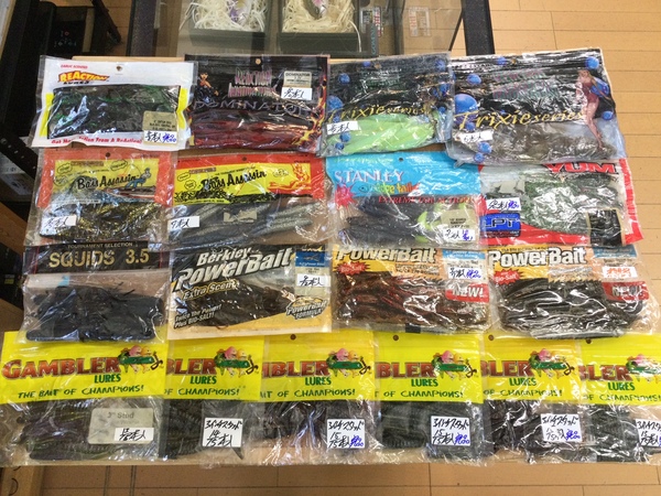 【最新釣具買取情報】「有名メーカーのワーム多数！」買取り入荷致しました。（つりどうぐ一休　葛の葉店）サムネイル