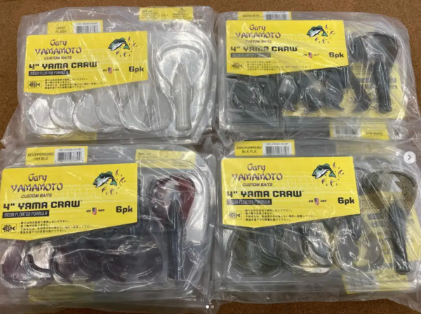 滋賀守山店　入荷情報　 ・ゲーリーヤマモト　 ヤマクロー4インチ　 ヤマクロー3インチ　・ノリーズ  　ノリーズメッシュキャップ09　入荷いたしました。サムネイル