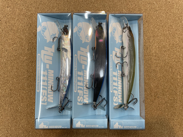 【☆製品入荷情報☆りんくうシークル店】「ハイドアップ HUミノー 111FS」入荷致しました！サムネイル