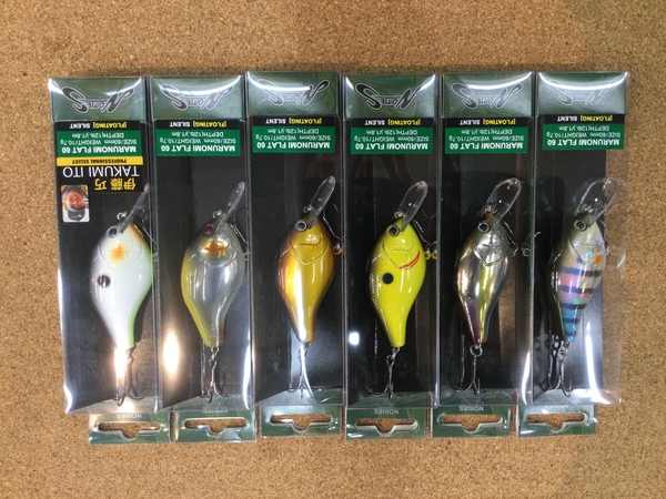 狭山店【新製品入荷情報】「ノリーズ　マルノミフラット６０（新入荷・６色新入荷）が、入荷しました！」（狭山店）サムネイル