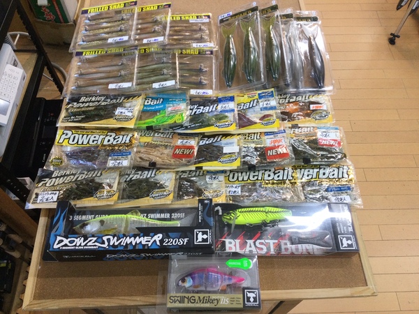 【最新釣具買取情報】「人気メーカーのルアー＆ワーム！」買取り入荷致しました。（つりどうぐ一休　葛の葉店）サムネイル
