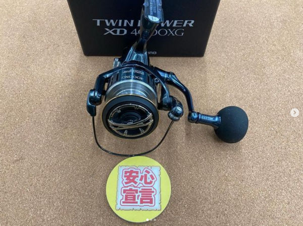 滋賀守山店　中古釣具買取入荷　・シマノ 　17ツインパワーXD4000XG 　17サステイン3000XG　・ダイワ　 ライトSWX IC SS　 買取入荷致しました。サムネイル