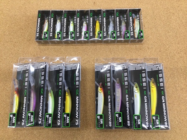 （新製品入荷情報）一誠　Ｇ．Ｃ．ミノー５５ＳＲ－Ｆ　Ｇ．Ｃ．ミノー７５ＭＲ－ＳＰ　Ｇ．Ｃ．Ｇ．Ｎ．ミノー８９ＳＲ－ＳＰ、エバーグリーン　ジャックハンマー３／８ｏｚ ＆ １／２ｏｚ、コアマン　ＶＪ－１６　入荷致しました！（寝屋川店）サムネイル