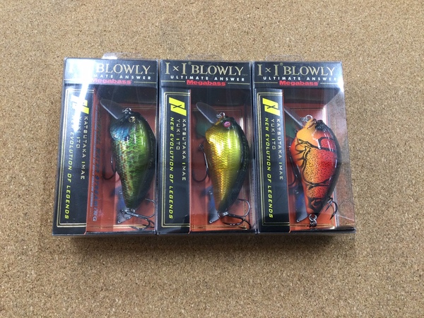 葛の葉店【新製品入荷情報☆第２弾☆】「メガバス Ｉ×Ｉ　ＢＬＯＷＬＹ（新製品）」が入荷いたしました！（葛の葉店）サムネイル