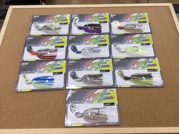 狭山店【新製品入荷情報】「イマカツ　レインボーブレード　〇３／８ｏｚ（新製品・１０色入荷）〇１／２ｏｚ（新製品・１０色新入荷）などが、入荷しました！」（狭山店）サムネイル