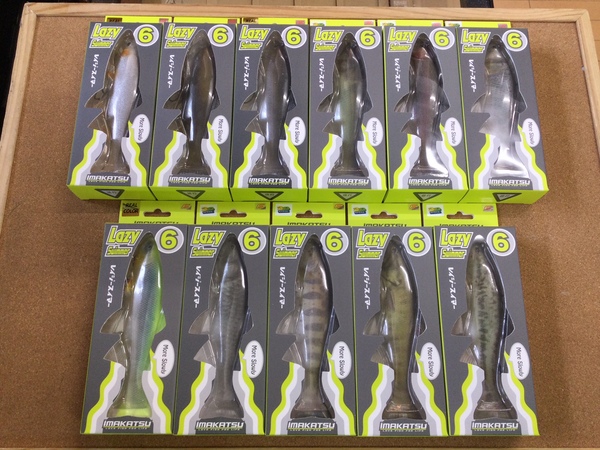 葛の葉店【新製品入荷情報☆第２弾☆】「イマカツ　レイジースイマー６（新色）、バスロイドＪｒ.タブー（新製品）」が入荷いたしました！（葛の葉店）サムネイル
