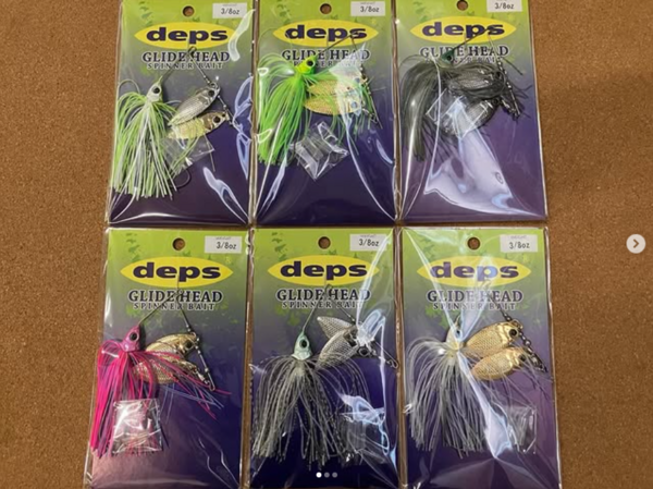 滋賀守山店　新製品入荷情報　・デプス　 グライドヘッドスピナーベイト3/8oz　・一誠 　AKバズ右カーブ 　AKバズ左カーブ　 AKパンチ3.3　・ジャッカル 　スーパードーン3/8&1/2oz　ドーン3/8&1/2oz　ドリフトフライエラストマーハイフロート3.0&4.0　・ハンクル 　スーパージョーダン68ハイフロート　・ラパラ　 TE-7　入荷いたしました。サムネイル