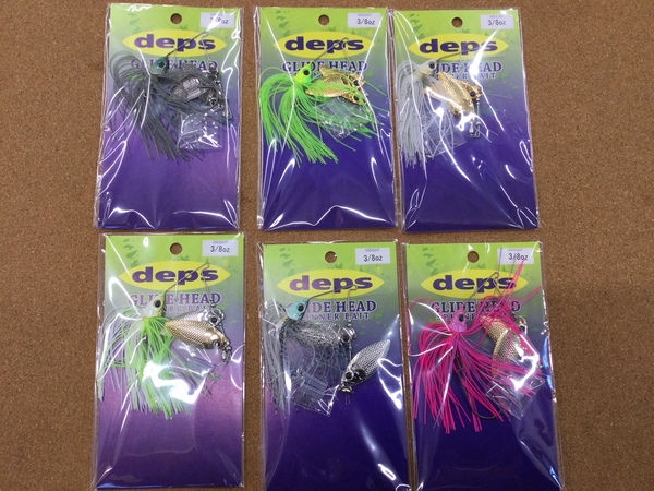葛の葉店【新製品入荷情報】「ｄｅｐｓ グライドヘッドスピナーベイト３/８ｏｚ（新製品）」が入荷いたしました！（葛の葉店）サムネイル