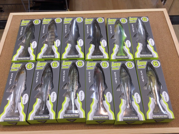 狭山店【製品入荷情報】第２弾！「イマカツ　〇レイジースイマー６インチ（１１色入荷）〇ヘアリースパイダー・クジャラ（２色入荷）などが、入荷しました！」（狭山店）サムネイル