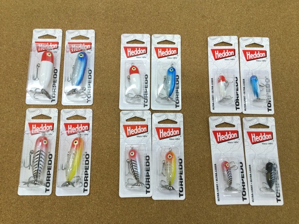【寝屋川店】（新製品入荷情報）ヘドン　ベビートーピード　タイニートーピード　ティニートーピード　ラッキー１３　クレイジークローラー　タイニークレイジークローラー　入荷致しました！サムネイル